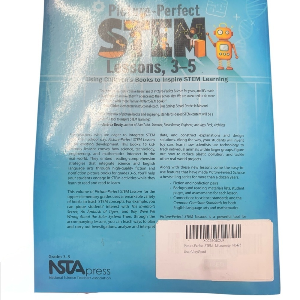 Picture-Perfect STEM Lessons Book by NSTA Press - Picture 2 of 4
